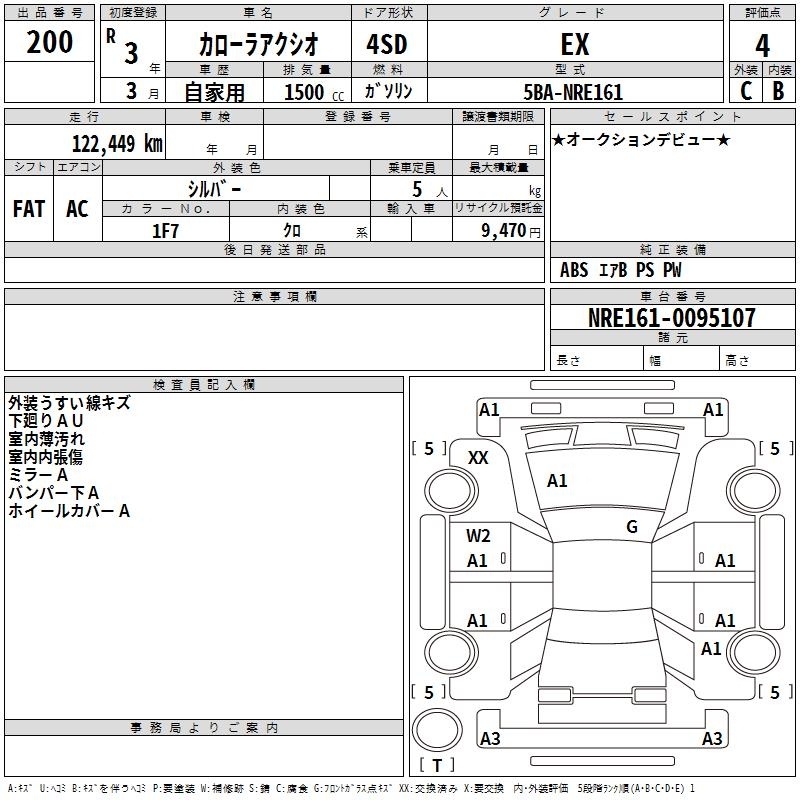 TOYOTA COROLLA AXIO