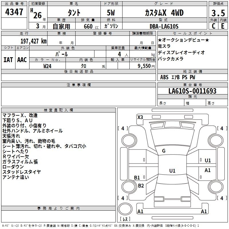 DAIHATSU TANTO