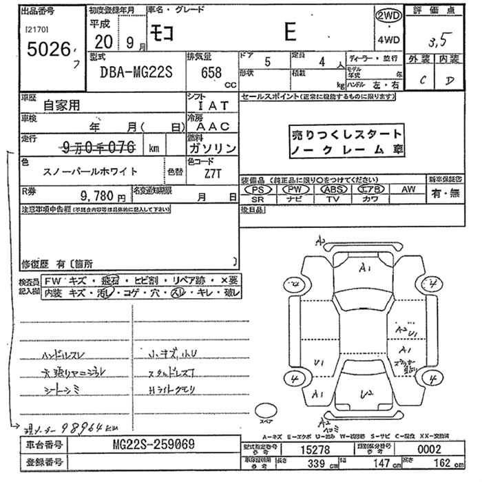 NISSAN MOCO