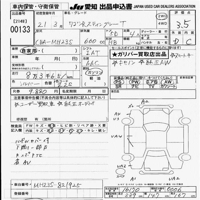 SUZUKI WAGON R