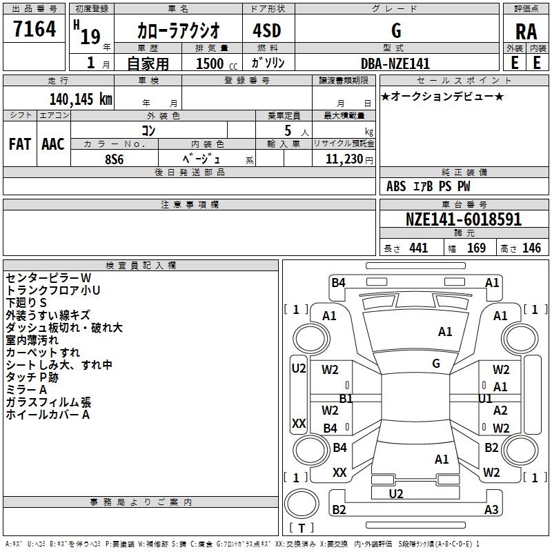 TOYOTA COROLLA AXIO