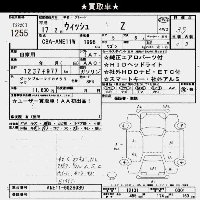 TOYOTA WISH
