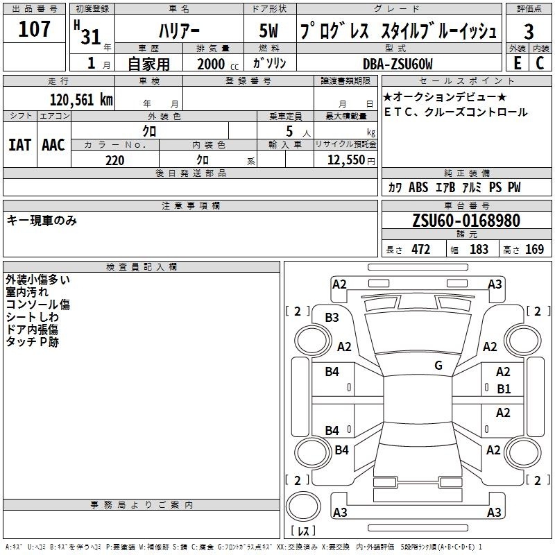 TOYOTA HARRIER