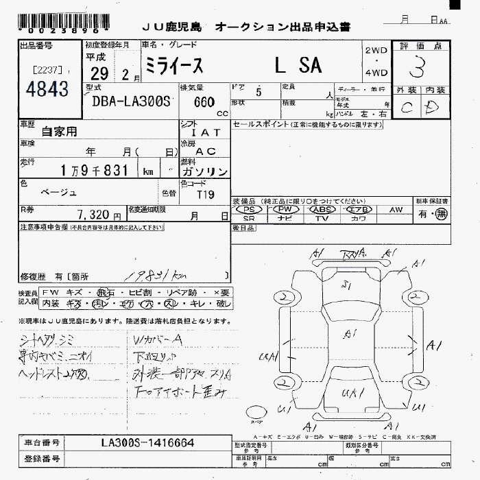 DAIHATSU MIRA E:S