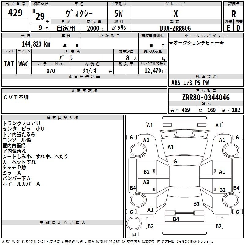 TOYOTA VOXY