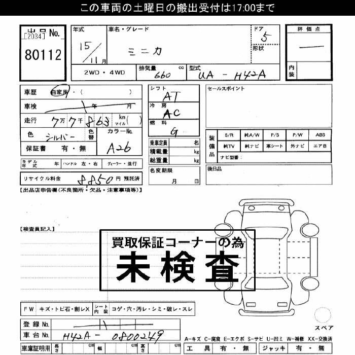 MITSUBISHI MINICA
