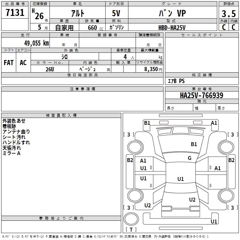 SUZUKI ALTO