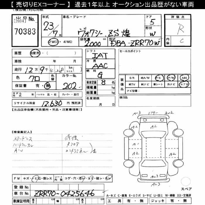 TOYOTA VOXY