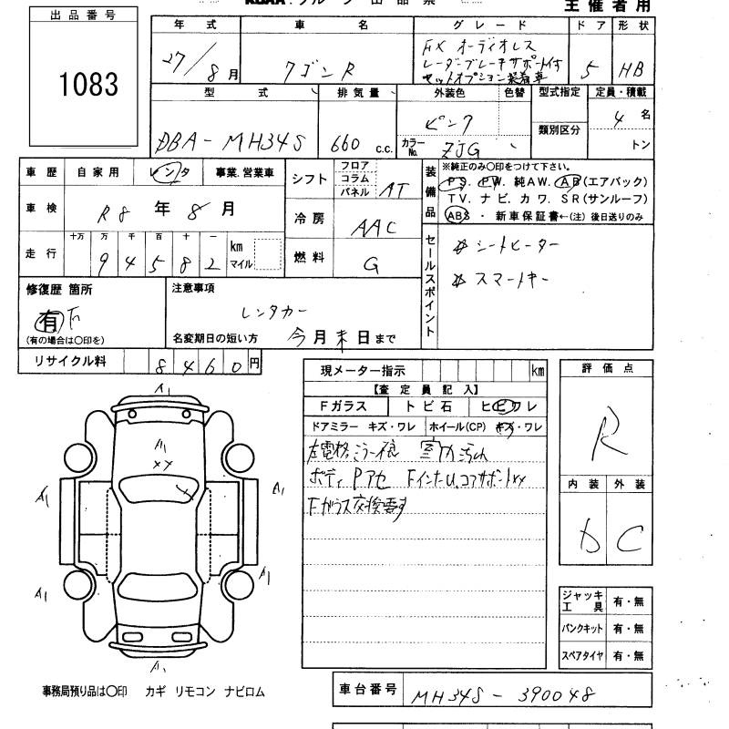 SUZUKI WAGON R