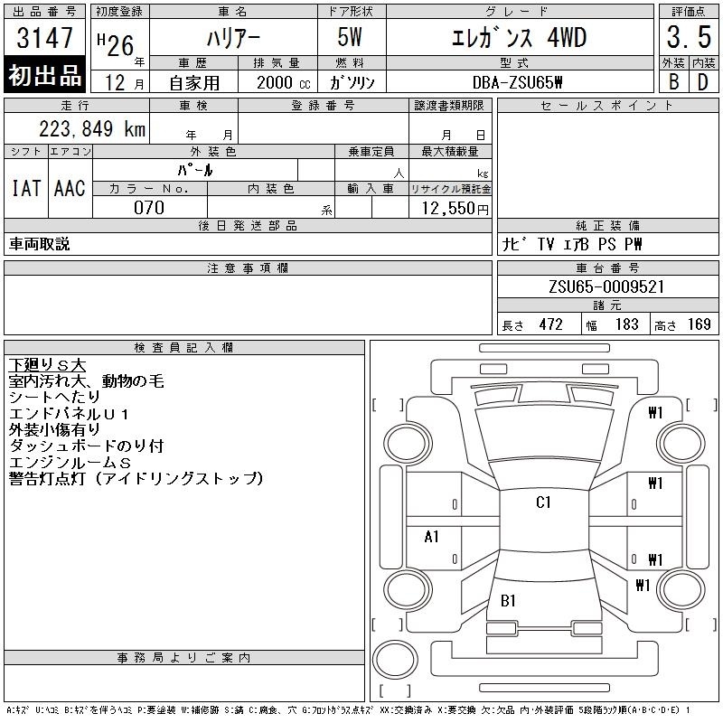 TOYOTA HARRIER