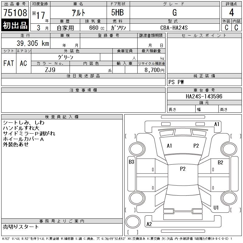 SUZUKI ALTO