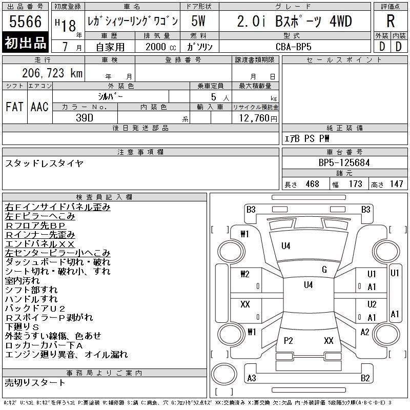 SUBARU LEGACY