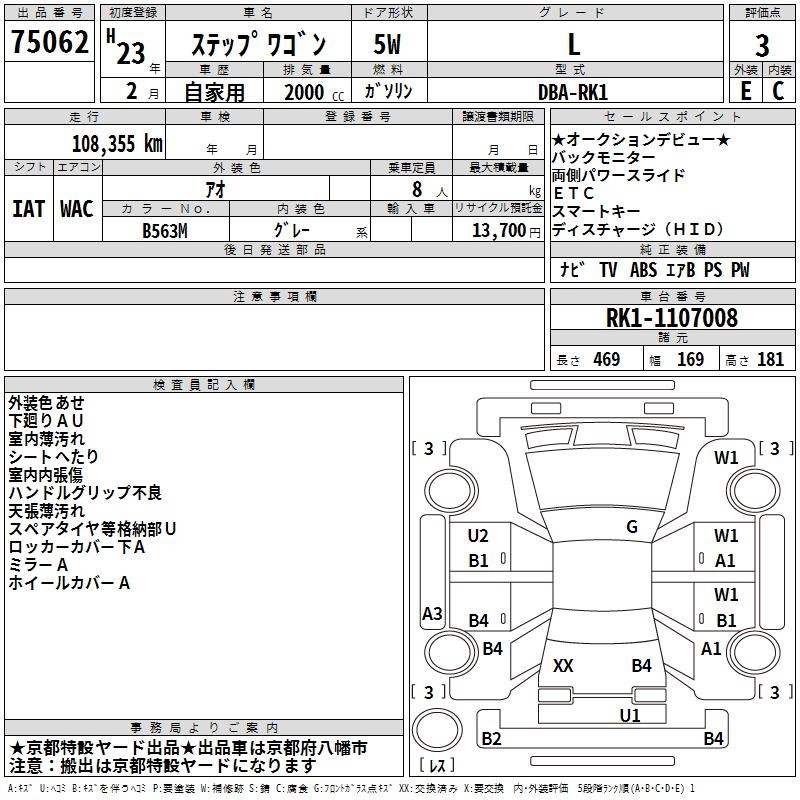 HONDA STEPWGN