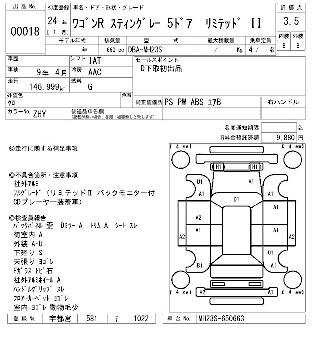 SUZUKI WAGON R