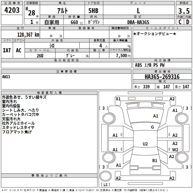 SUZUKI ALTO