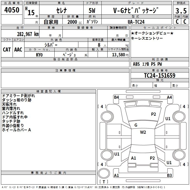 NISSAN SERENA