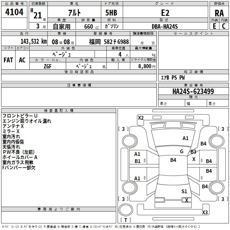 SUZUKI ALTO