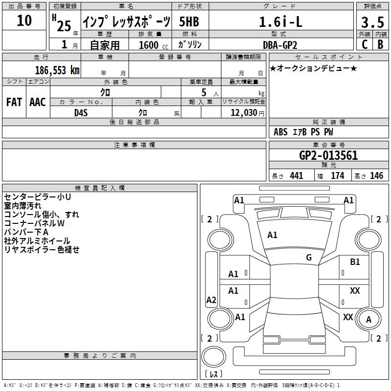SUBARU IMPREZA