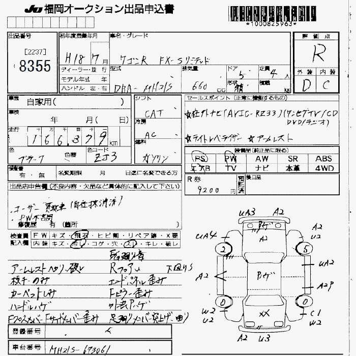 SUZUKI WAGON R