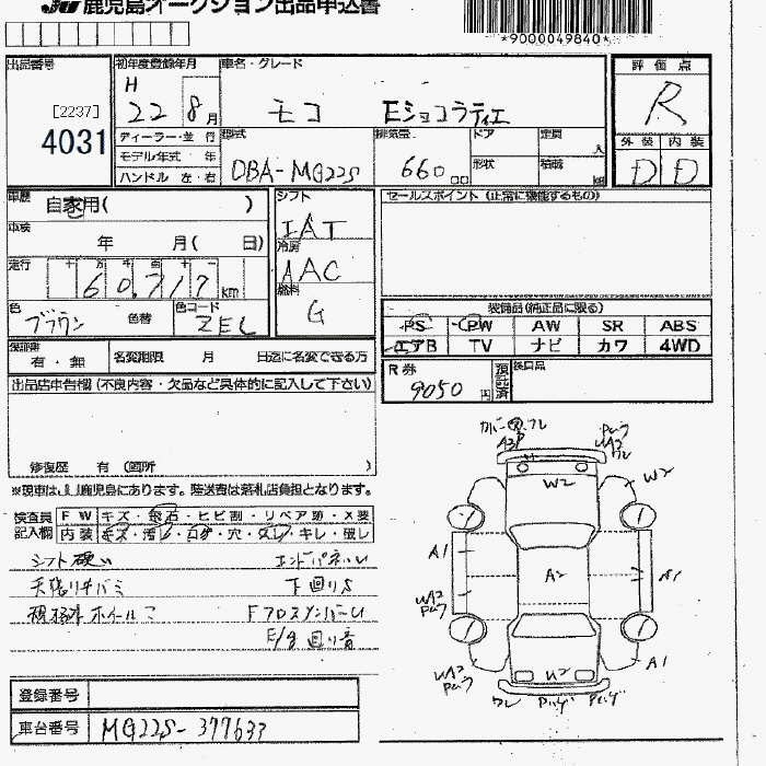 NISSAN MOCO