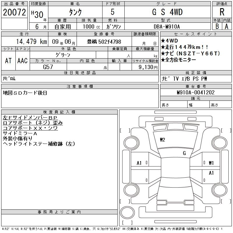 TOYOTA TANK