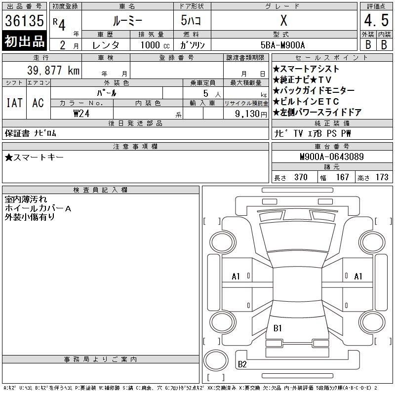 TOYOTA ROOMY