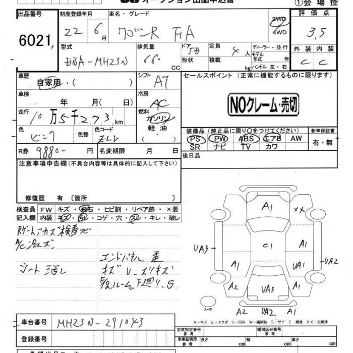 SUZUKI WAGON R
