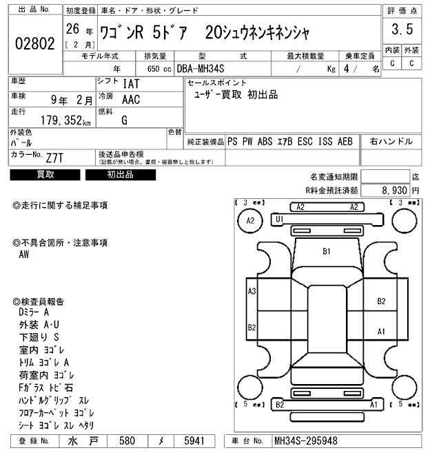SUZUKI WAGON R
