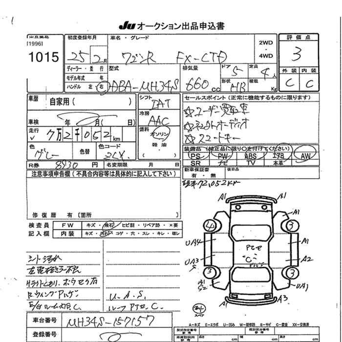 SUZUKI WAGON R