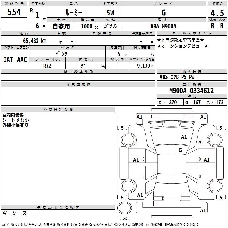 TOYOTA ROOMY