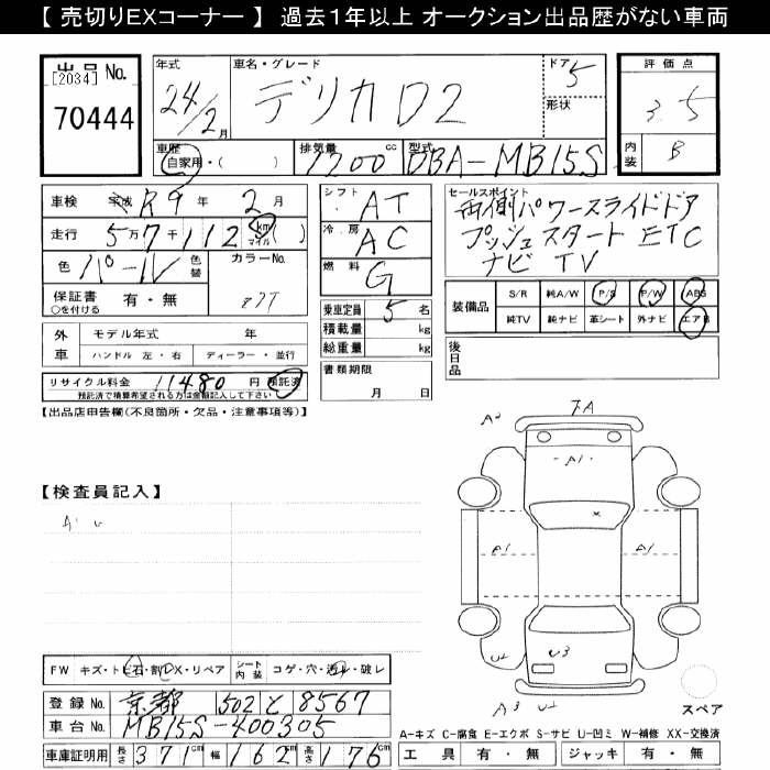 MITSUBISHI DELICA D:2