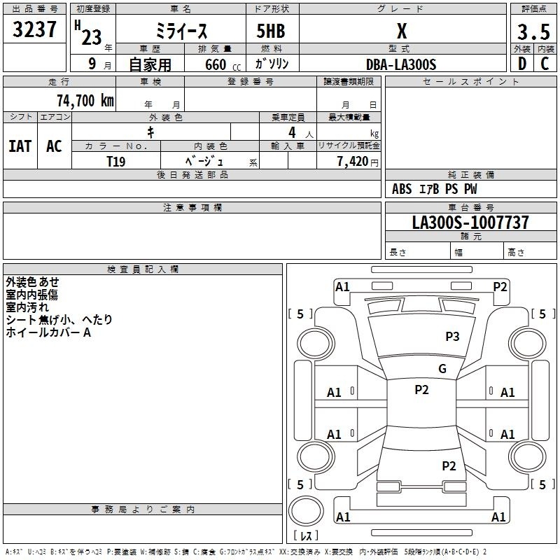 DAIHATSU MIRA E:S