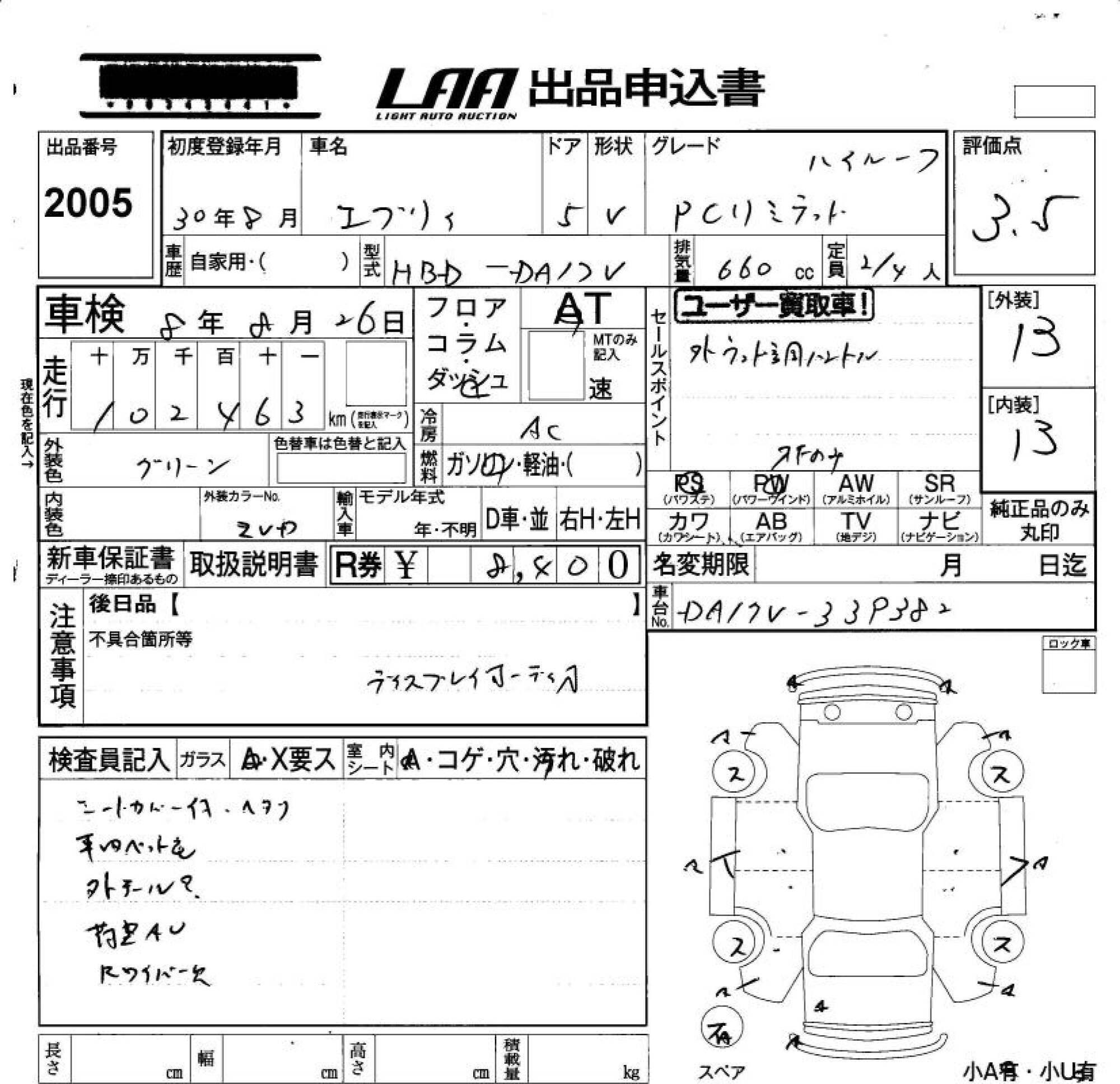 SUZUKI EVERY