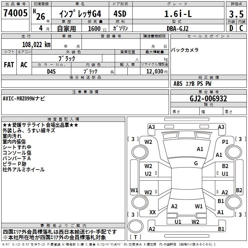SUBARU IMPREZA