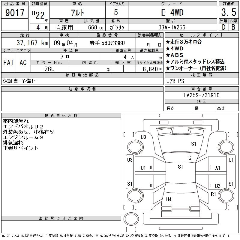 SUZUKI ALTO