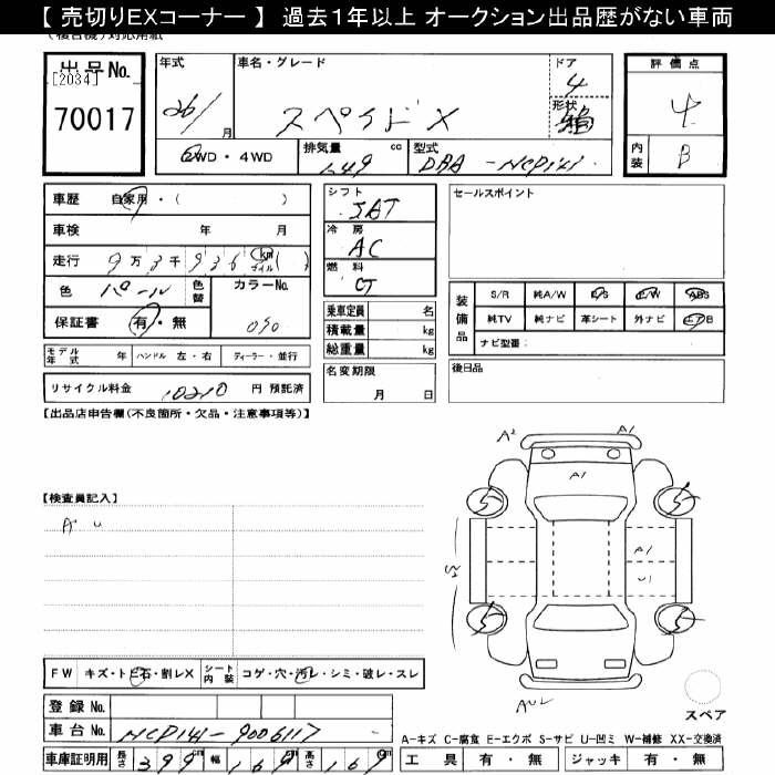TOYOTA SPADE