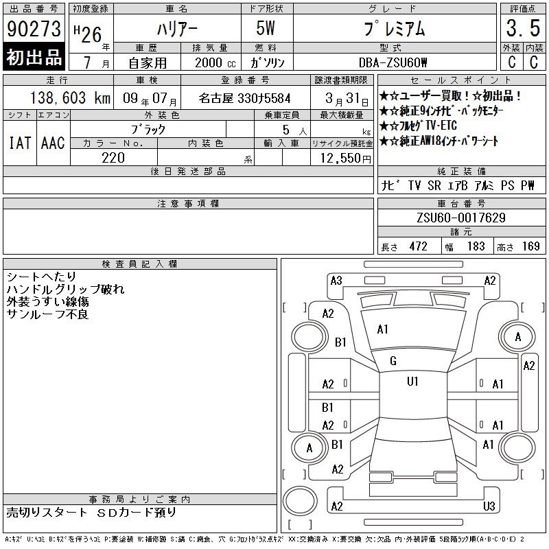 TOYOTA HARRIER