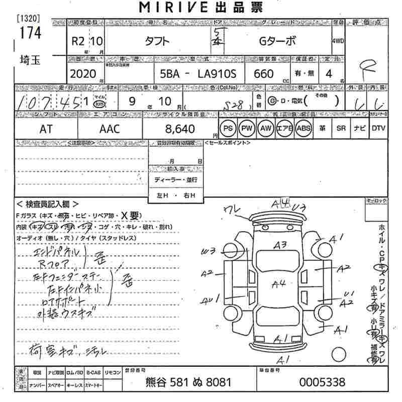 DAIHATSU TAFT