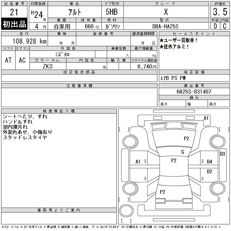 SUZUKI ALTO