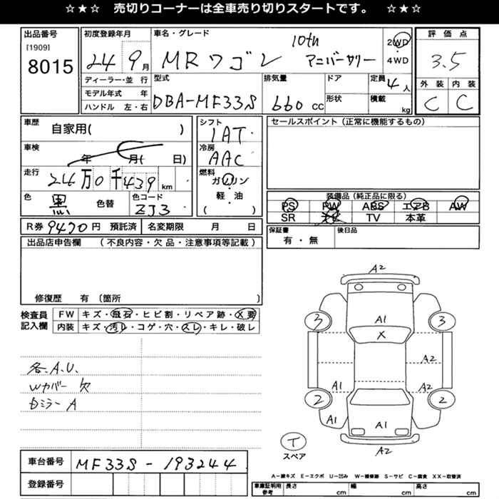 SUZUKI MR WAGON