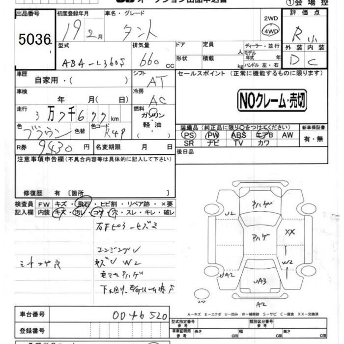 DAIHATSU TANTO