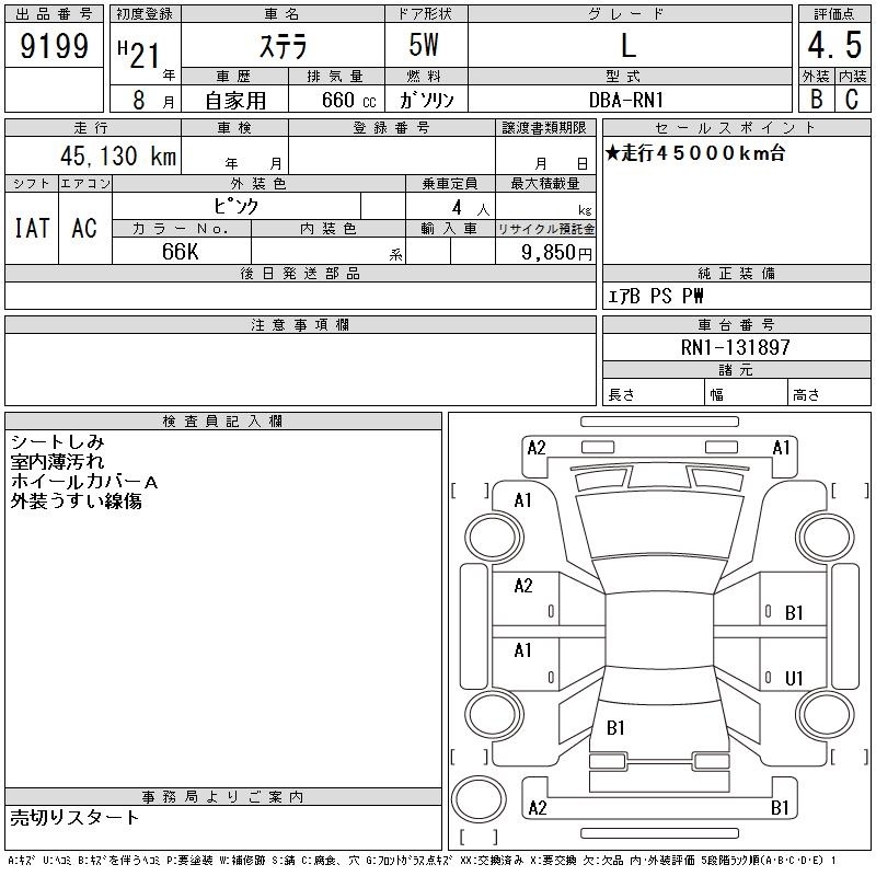 SUBARU STELLA