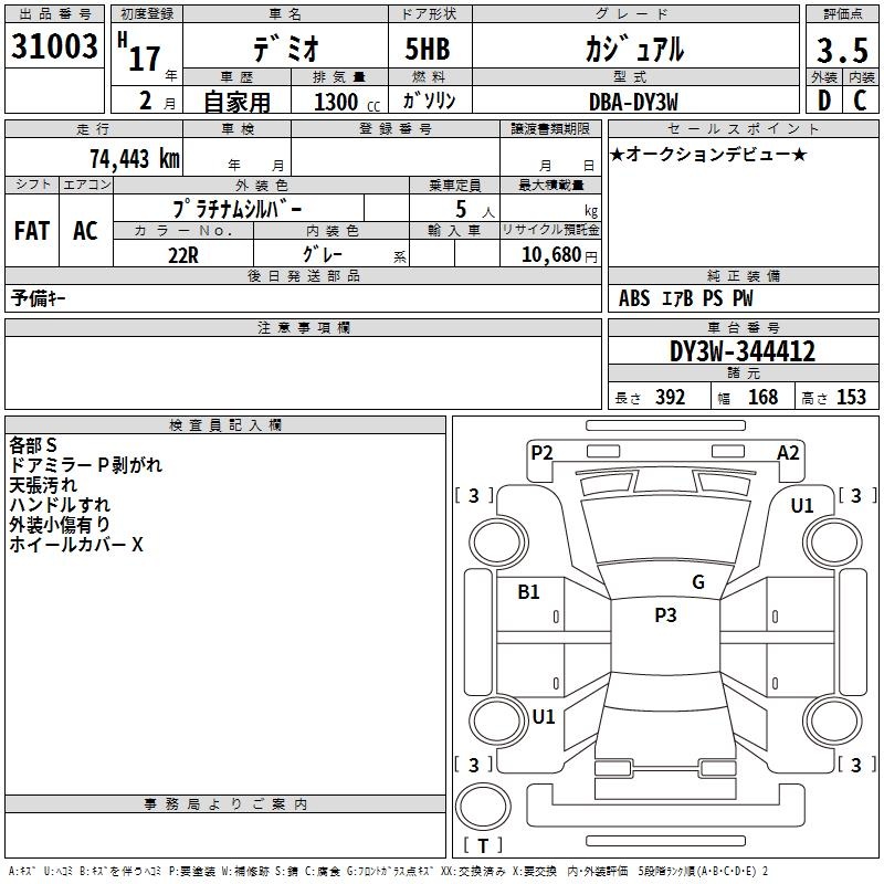 MAZDA DEMIO