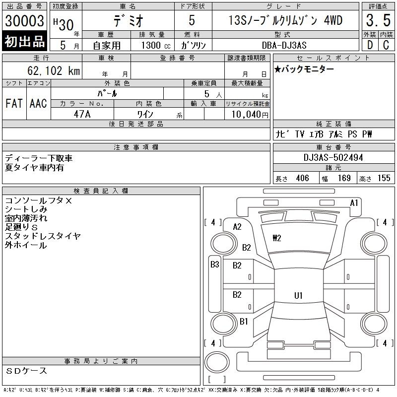 MAZDA DEMIO