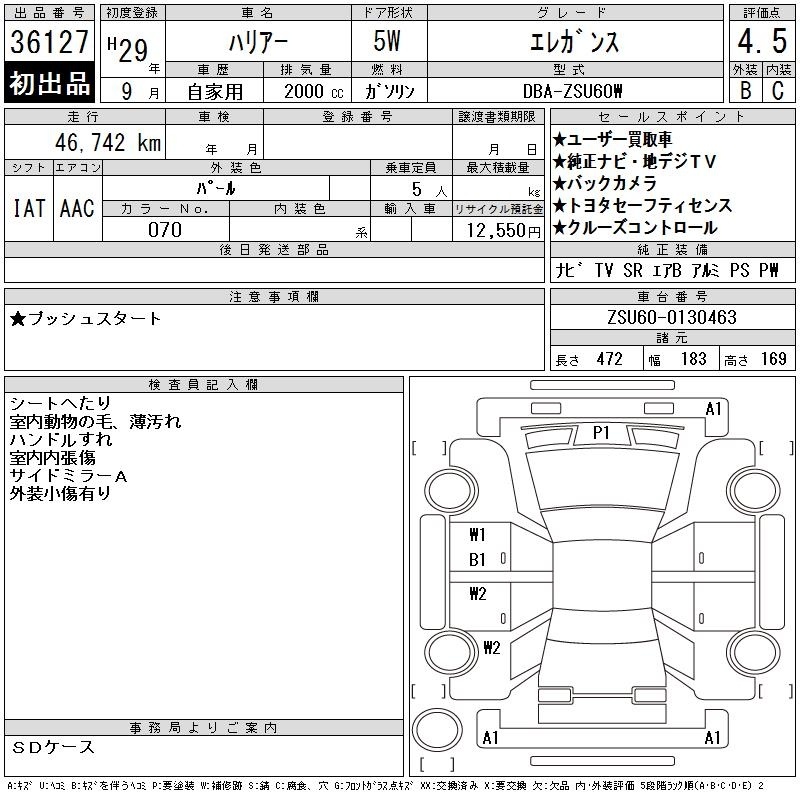 TOYOTA HARRIER