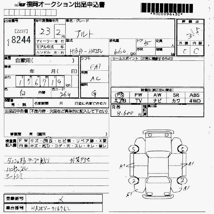 SUZUKI ALTO