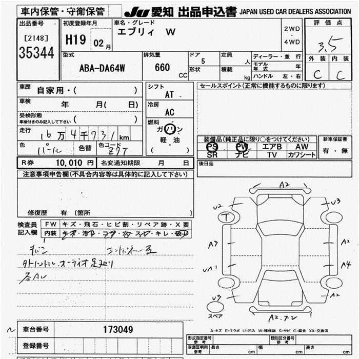SUZUKI EVERY