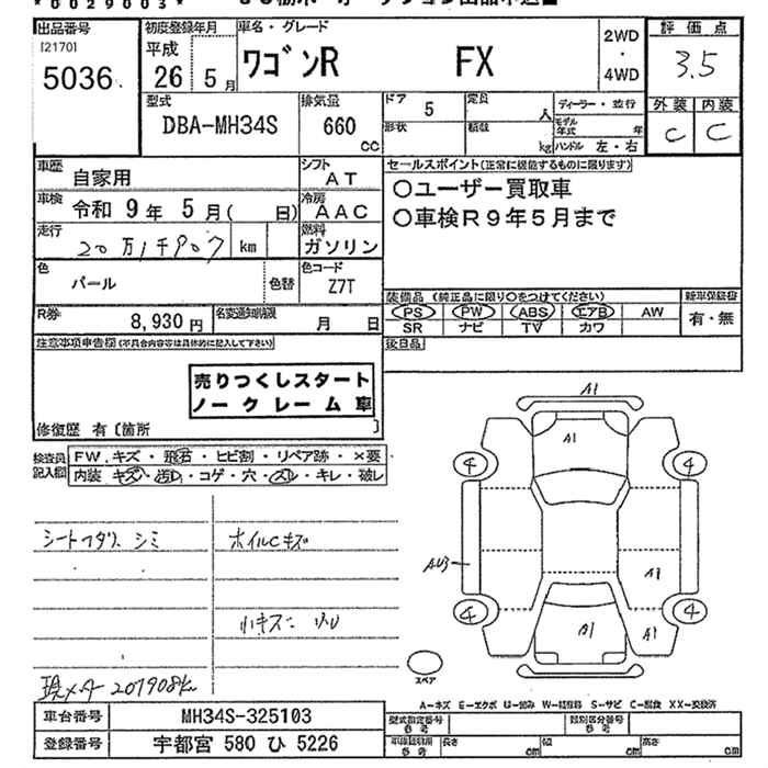 SUZUKI WAGON R