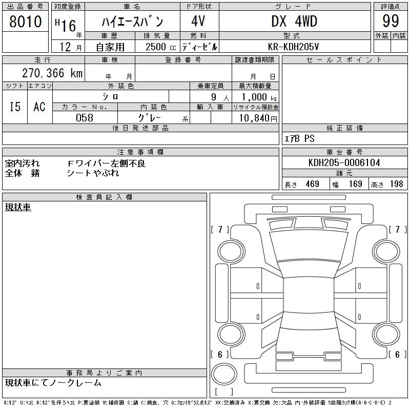 TOYOTA REGIUS ACE