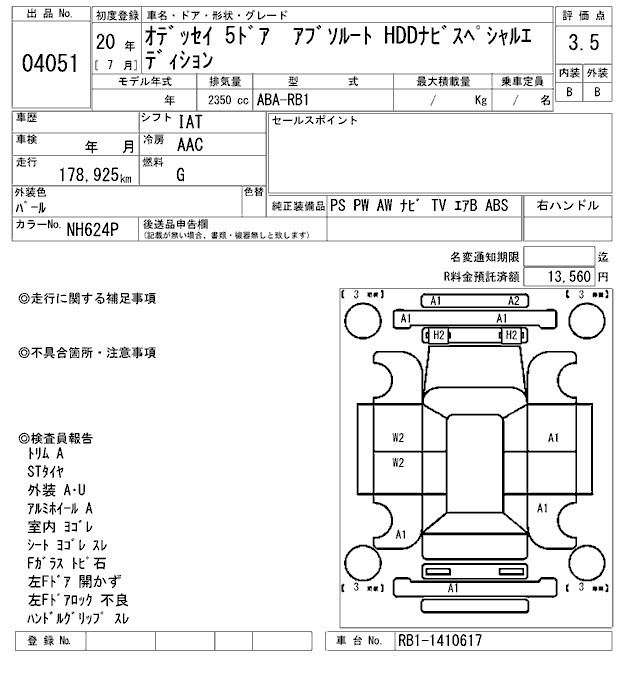 HONDA ODYSSEY